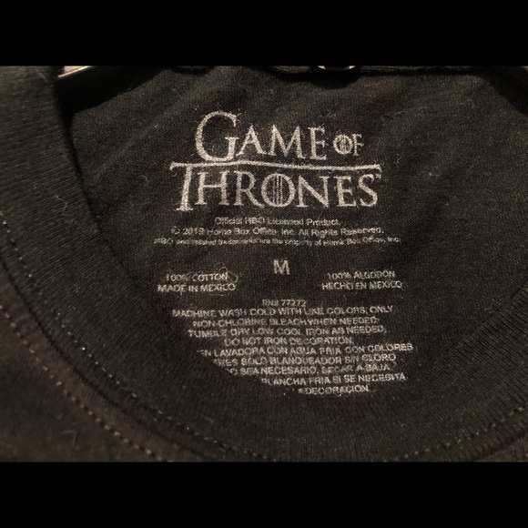 Games of Throne black T-Shirt - Picture 3 of 3